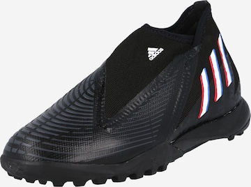 Chaussure de foot 'Predator Edge.3 Laceless Turf' ADIDAS SPORTSWEAR en noir : devant