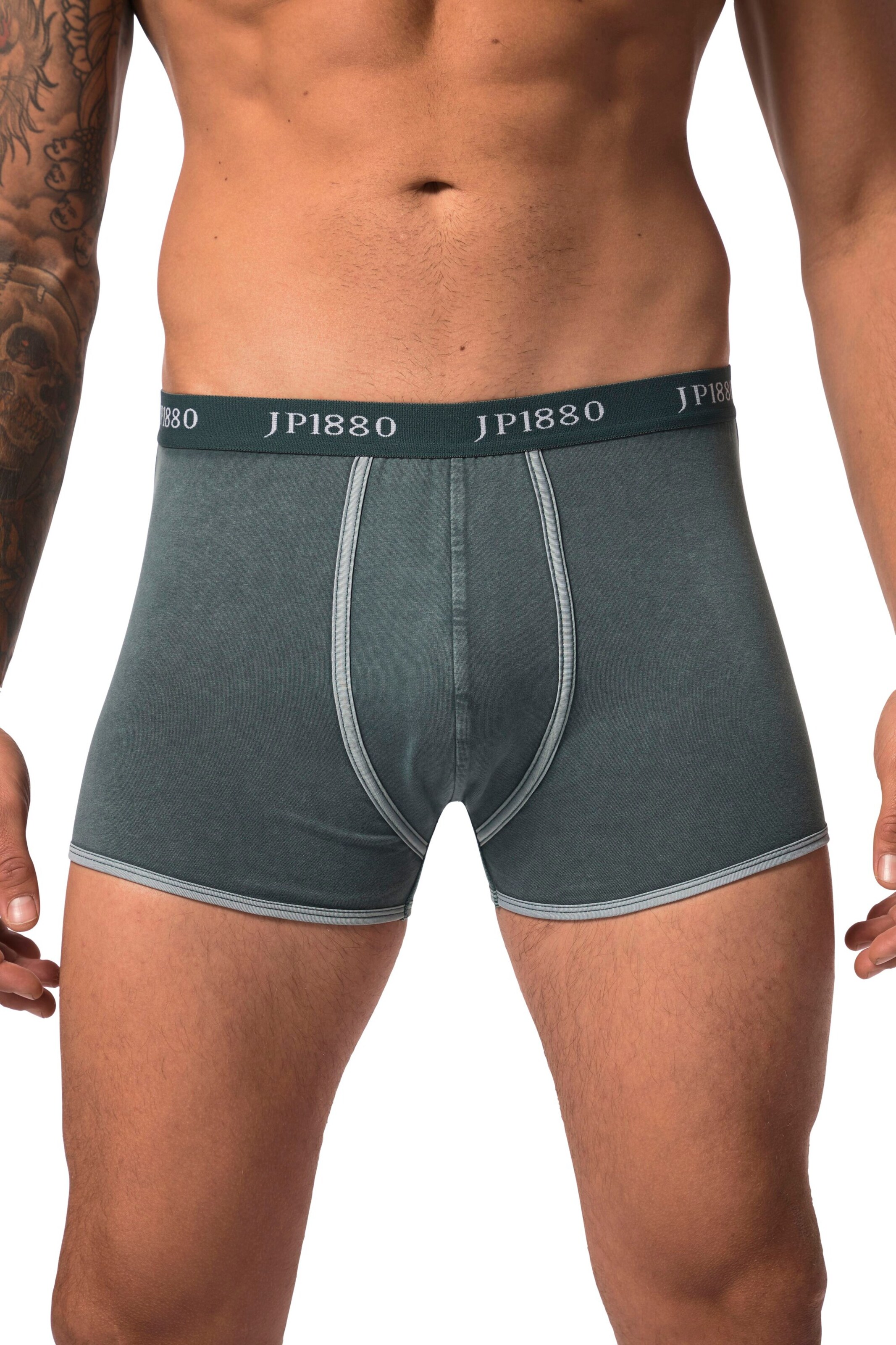 JP1880 Boxershorts in Blauw: voorkant