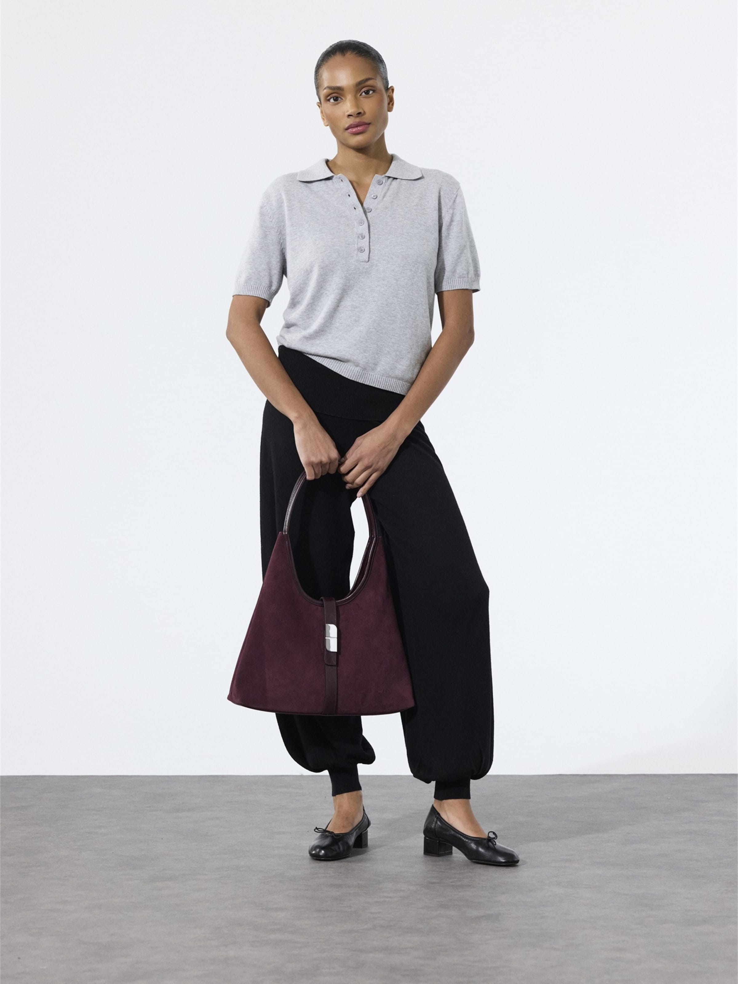 Nat&Nin Shoulder Bag ' ROMEO ' in Purple