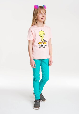 LOGOSHIRT T-Shirt "Tweety" in Pink
