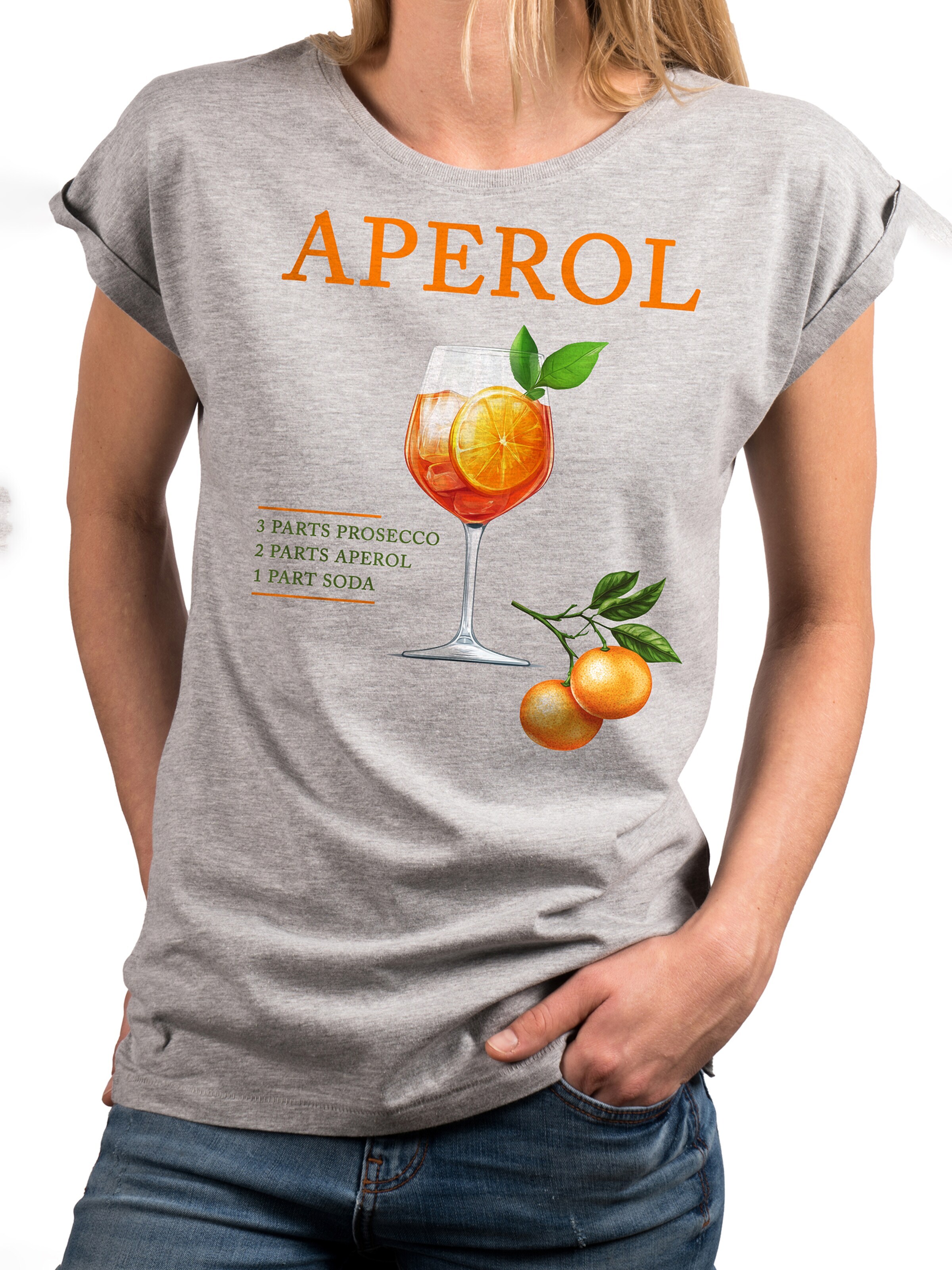 MAKAYA Shirt 'Aperoli' in Grey