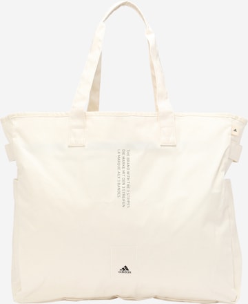 ADIDAS SPORTSWEAR Sports bag 'Classic Foundation Lounge' in White: front