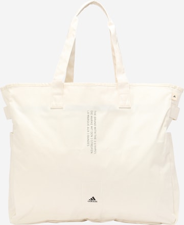 ADIDAS SPORTSWEAR Sportväska 'Classic Foundation Lounge' i vit: framsida