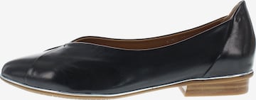Everybody Ballet Flats 'BETA - Ballerina mit V-Ausschnitt' in Blue: front