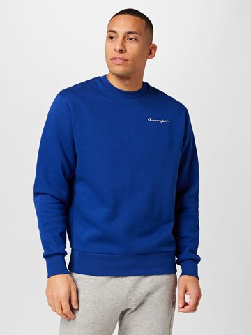 Champion Authentic Athletic Apparel Sweatshirt in Blauw: voorkant