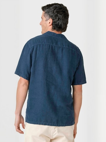 Klitmøller Collective Regular fit Overhemd ' Birger ' in Blauw