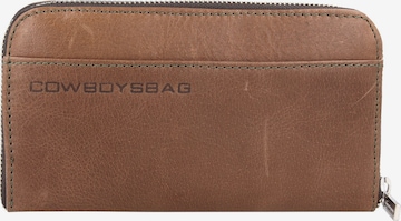 Portamonete di Cowboysbag in marrone: frontale