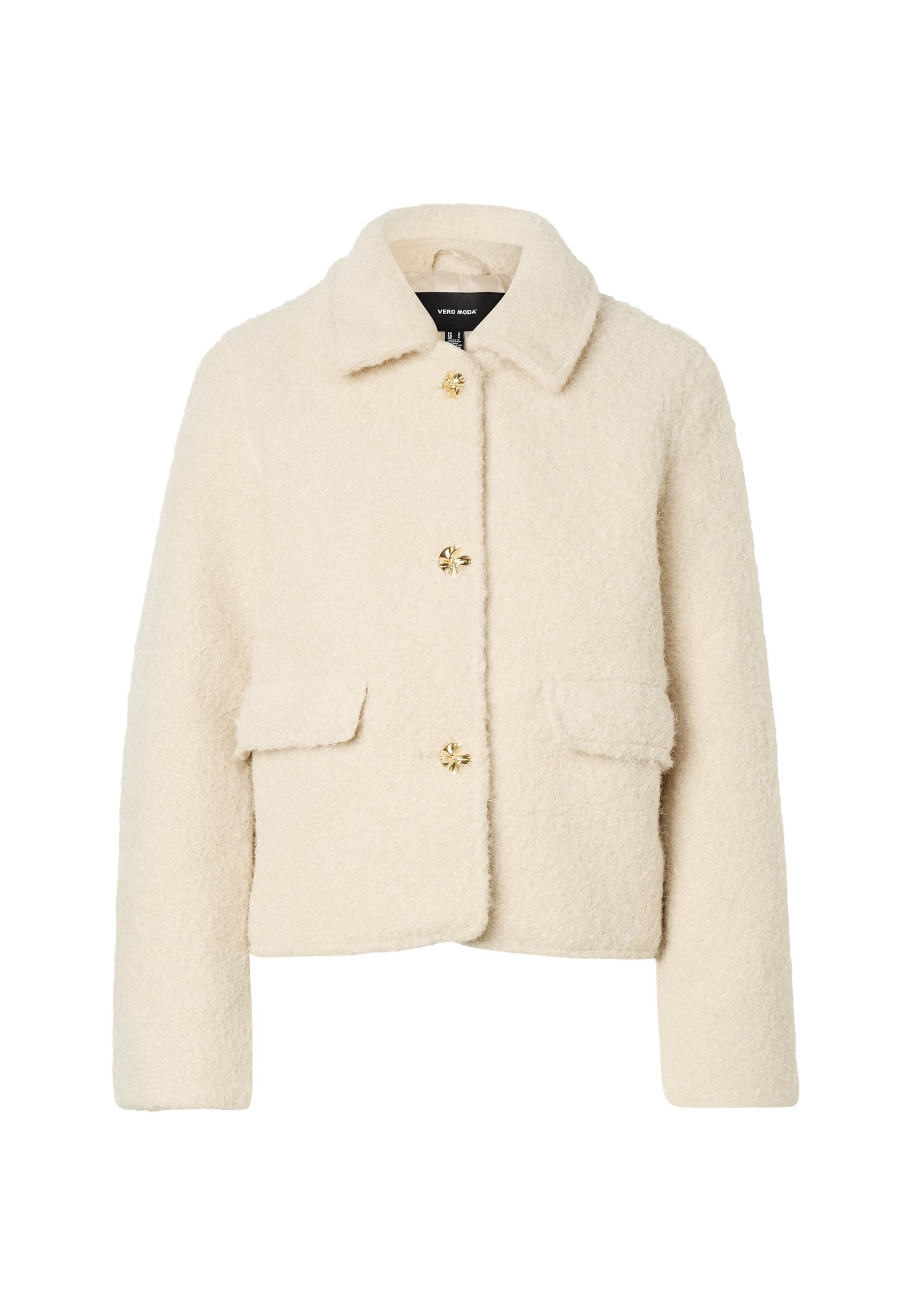 VERO MODA Jacke 'VMELENAHOLLY' in Beige: Vorderseite
