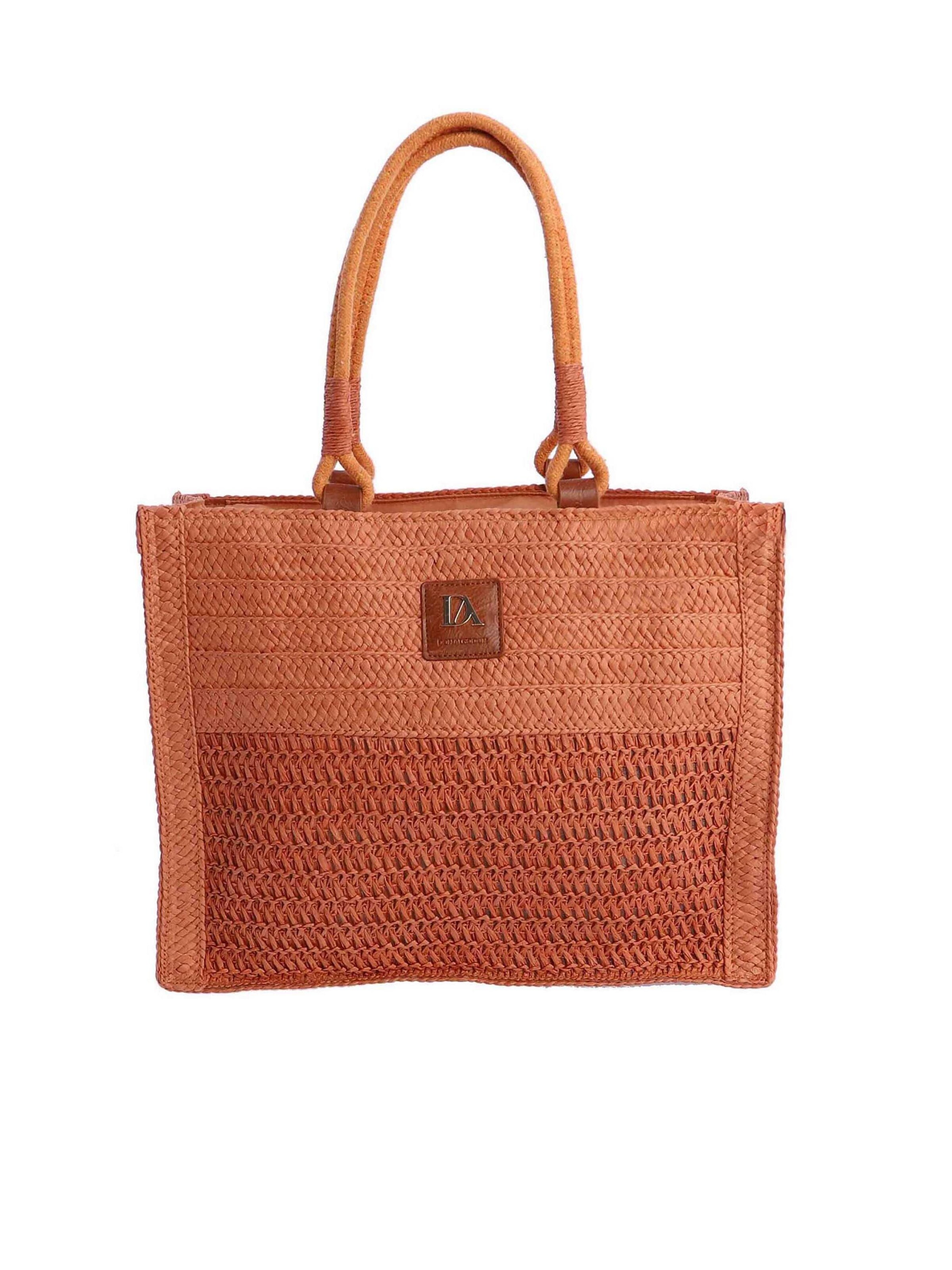 Don Algodon - Shopper 'Lioria' en naranja: frente