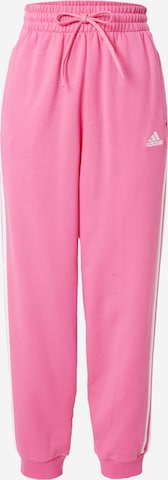 Pantalon de sport 'Essentials' ADIDAS SPORTSWEAR en rose : devant