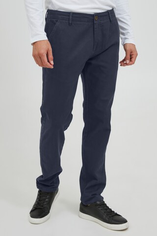 11 Project Slimfit Chino 'Galeno' in Blauw: voorkant