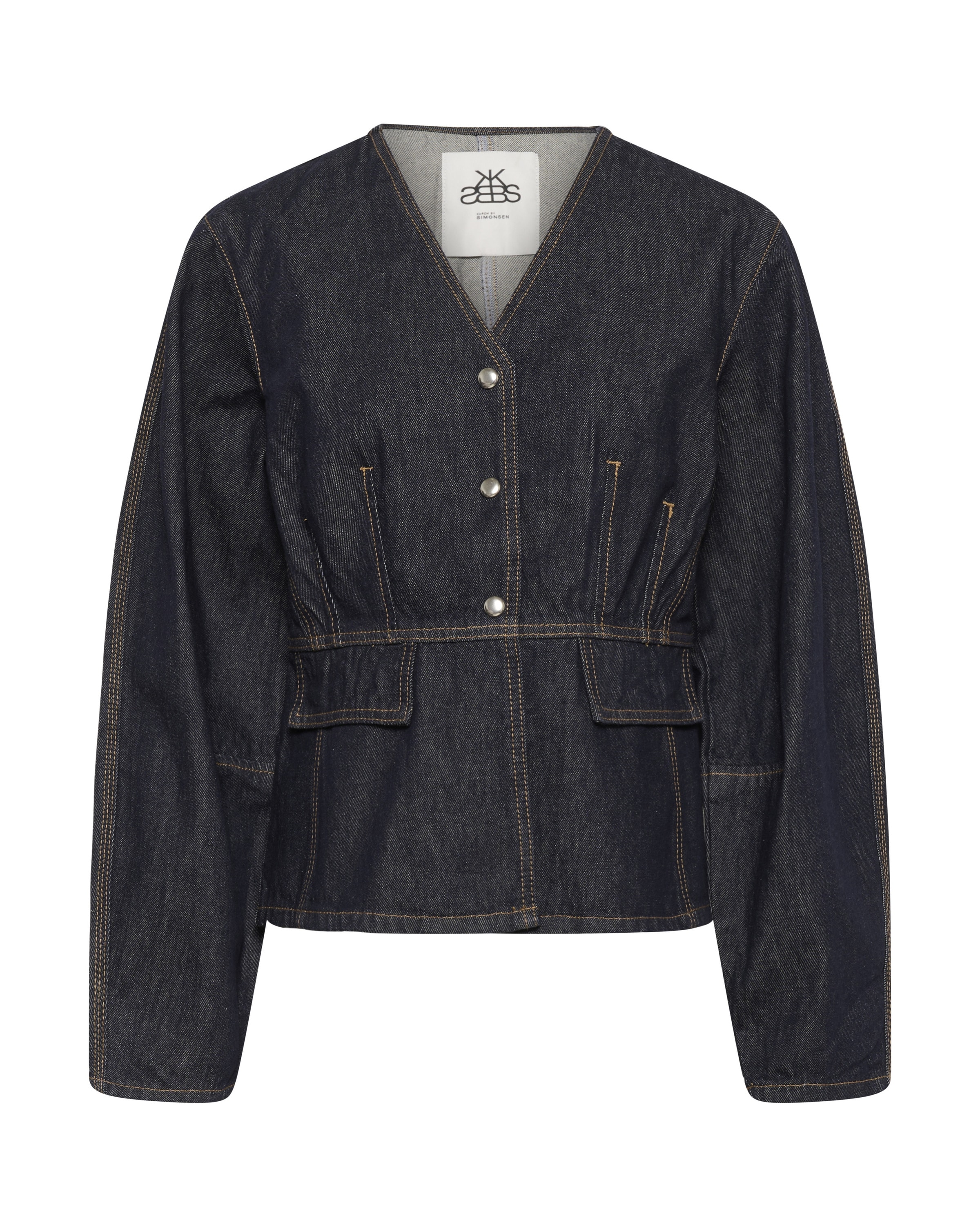 KAREN BY SIMONSEN Blouse 'KBEvette' in Blue: front