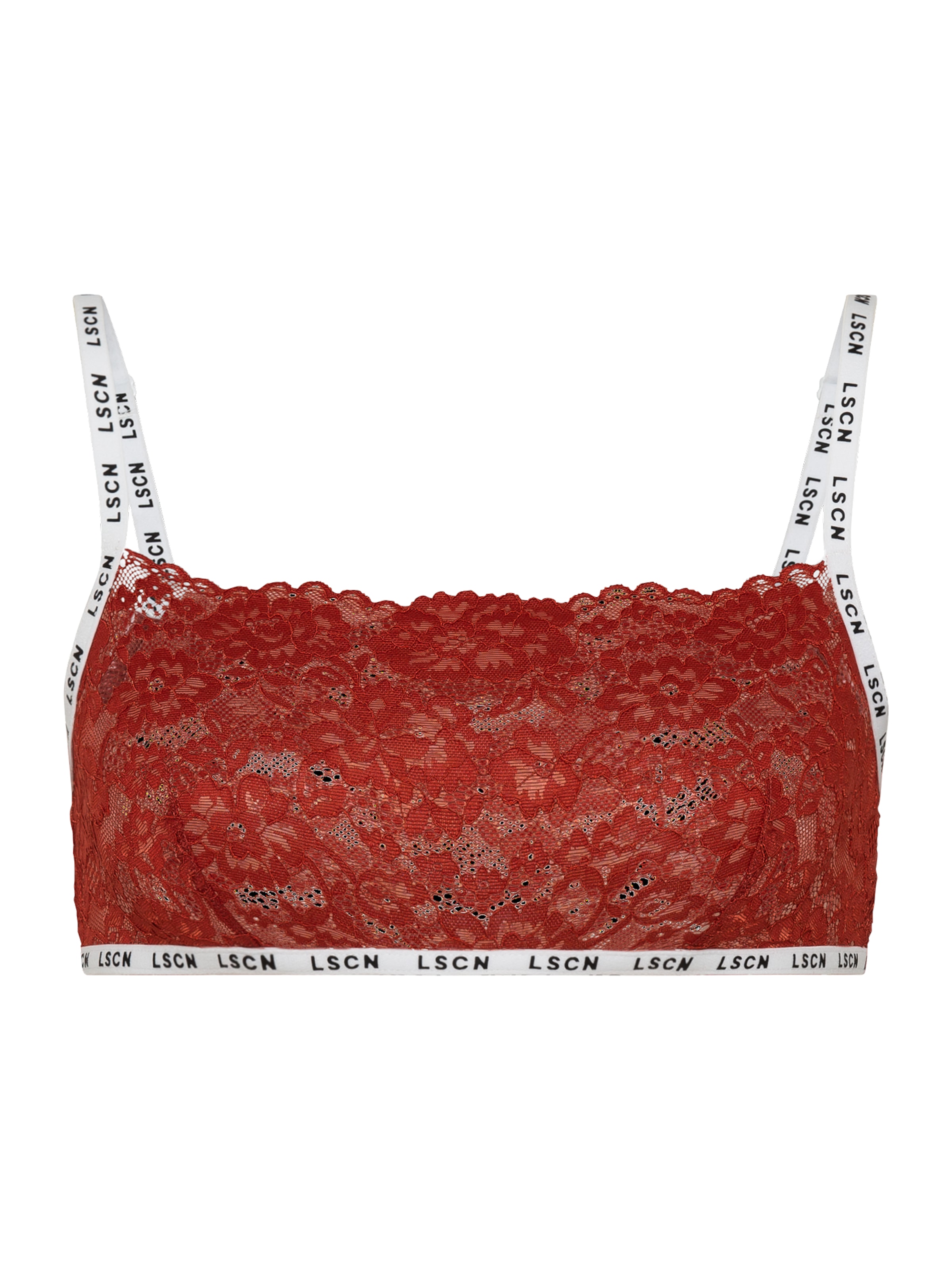 LSCN by LASCANA Bustier BH in Rot: Vorderseite