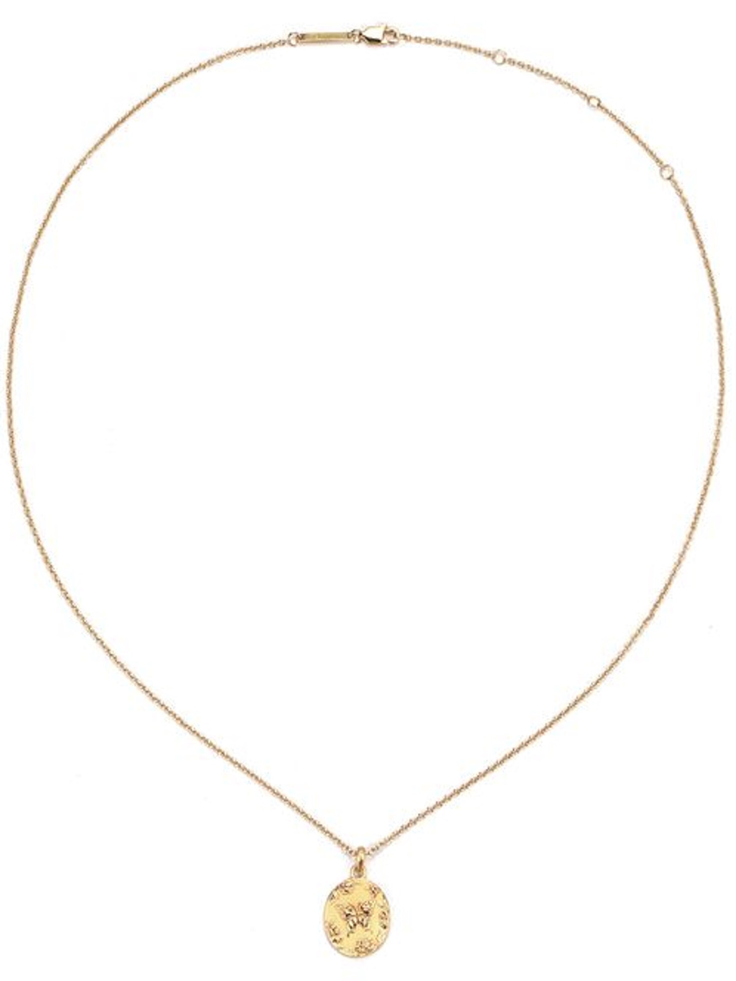 Hey Happiness Kette 'Connector'‌‌‌‌‌‌‌‌‌ in Gold: Vorderseite
