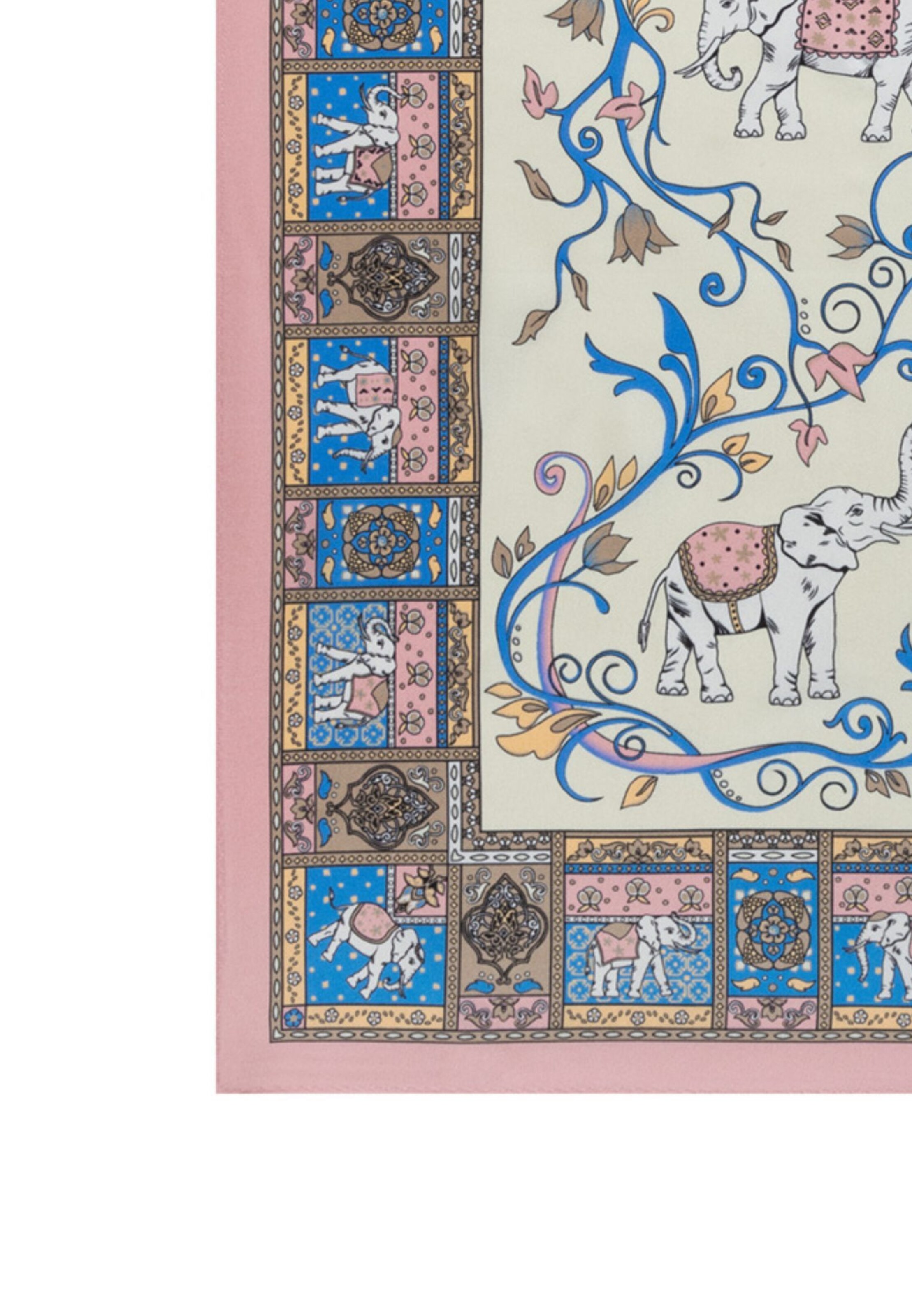 Foulard 'LUCKY ELEPHANT NICKY' di Roeckl in colori misti