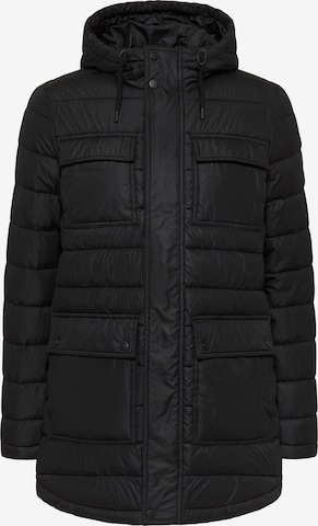 DreiMaster Klassik Winter Jacket 'Plumdale' in Black: front