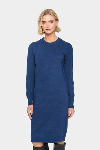 SAINT TROPEZ Dress 'Mila' in Blue: front