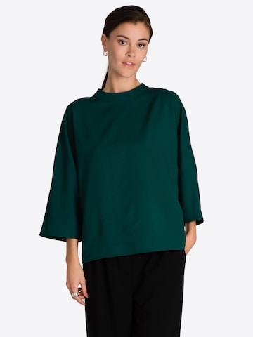 Jascha Stockholm Bluse 'Mercher' in Grün: Vorderseite
