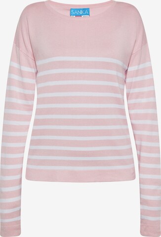 SANIKA Sweater in Pink: front