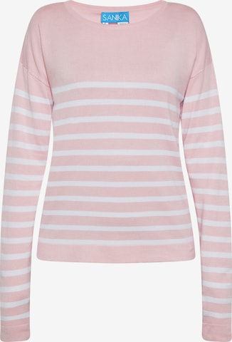 SANIKA - Jersey en rosa: frente