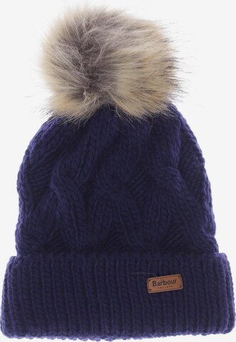 Barbour Hat & Cap in One size in Blue: front