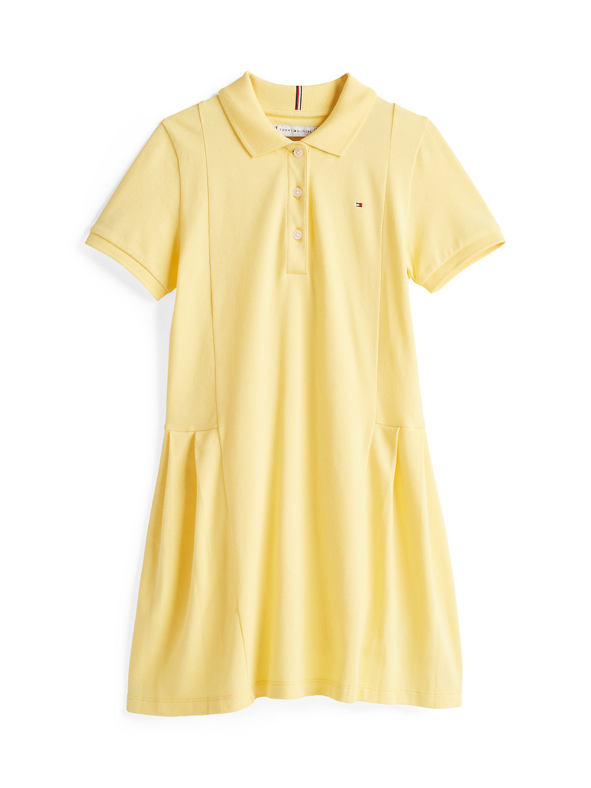 Robe TOMMY HILFIGER en jaune : devant
