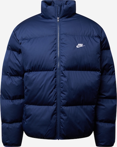 Geacă de iarnă 'Club' Nike Sportswear pe bleumarin / alb, Vizualizare produs