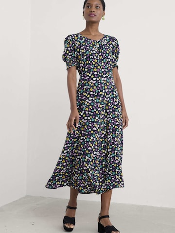 Seasalt Cornwall Jurk 'Marsh Violet' in Zwart