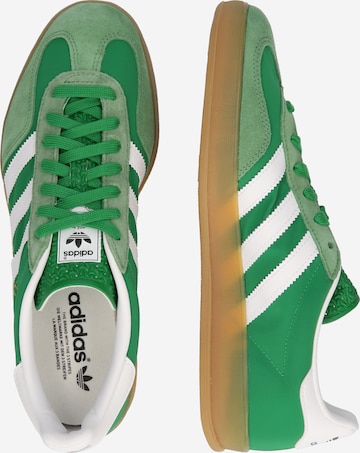 ADIDAS ORIGINALS Platform trainers GAZELLE in Green Light Green ABOUT YOU
