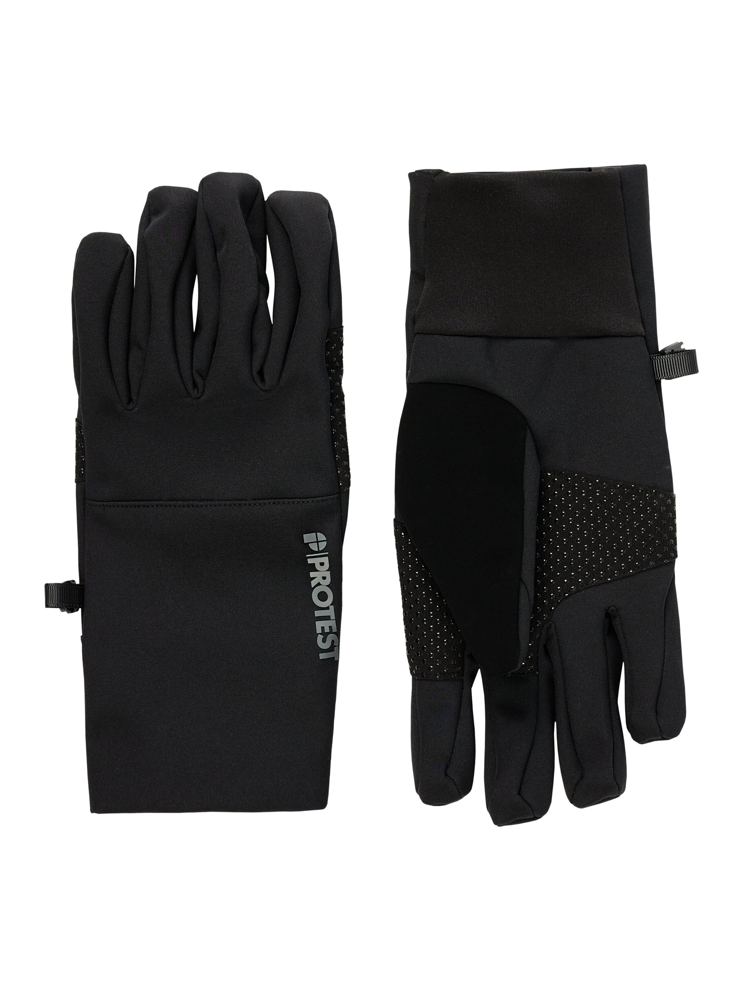 PROTEST Sporthandschuhe 'PRTLemmy'‌‌‌‌‌‌‌ in Schwarz: Vorderseite