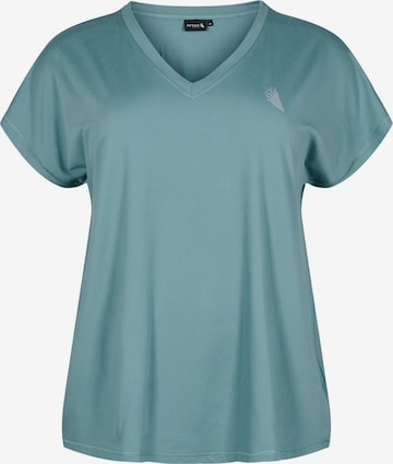 Active by Zizzi Тениска в синьо: отпред