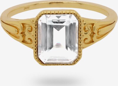 24Kae Ring in gold / naturweiß, Produktansicht