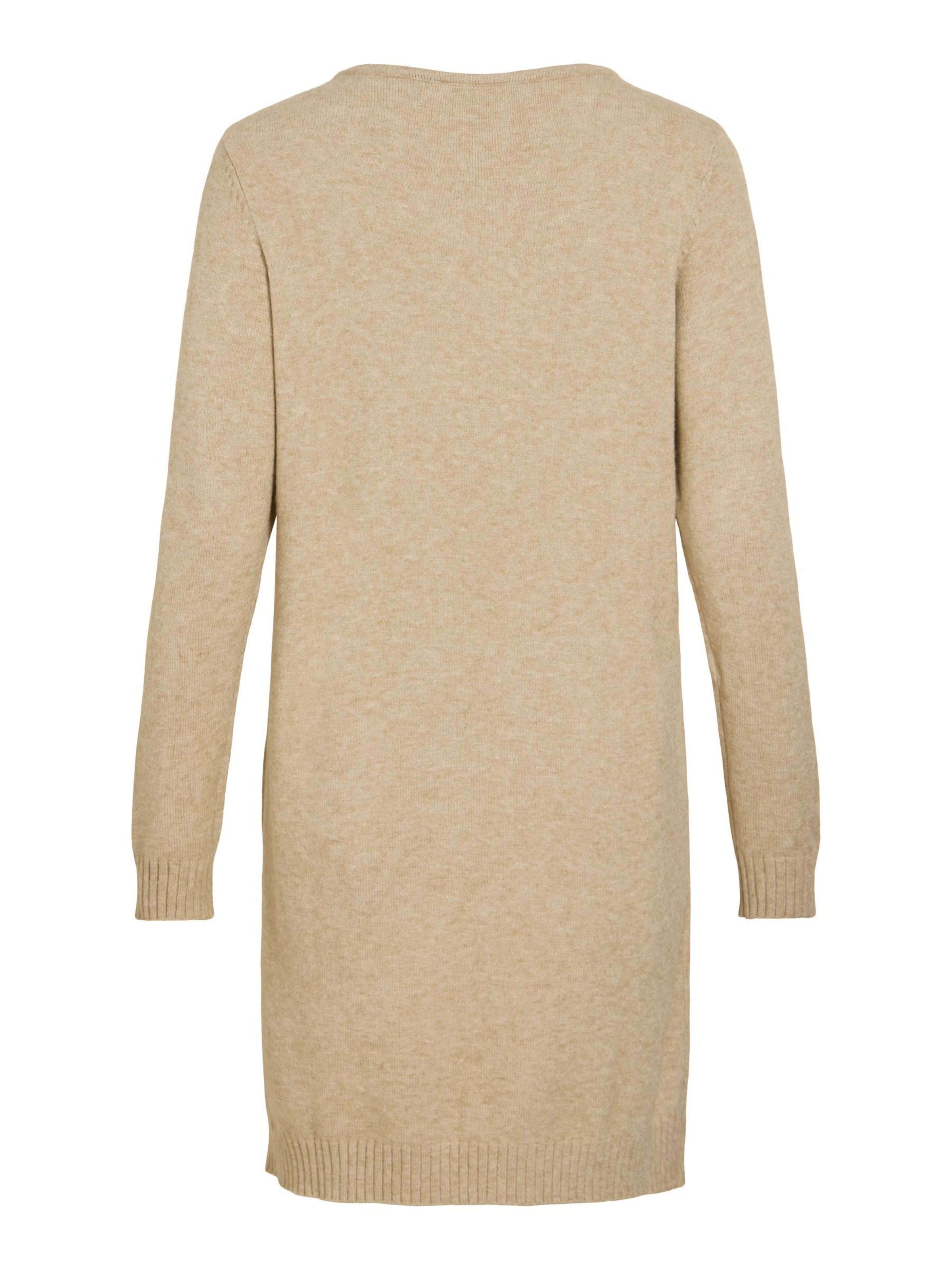 Robes en maille 'RIL ' VILA en beige