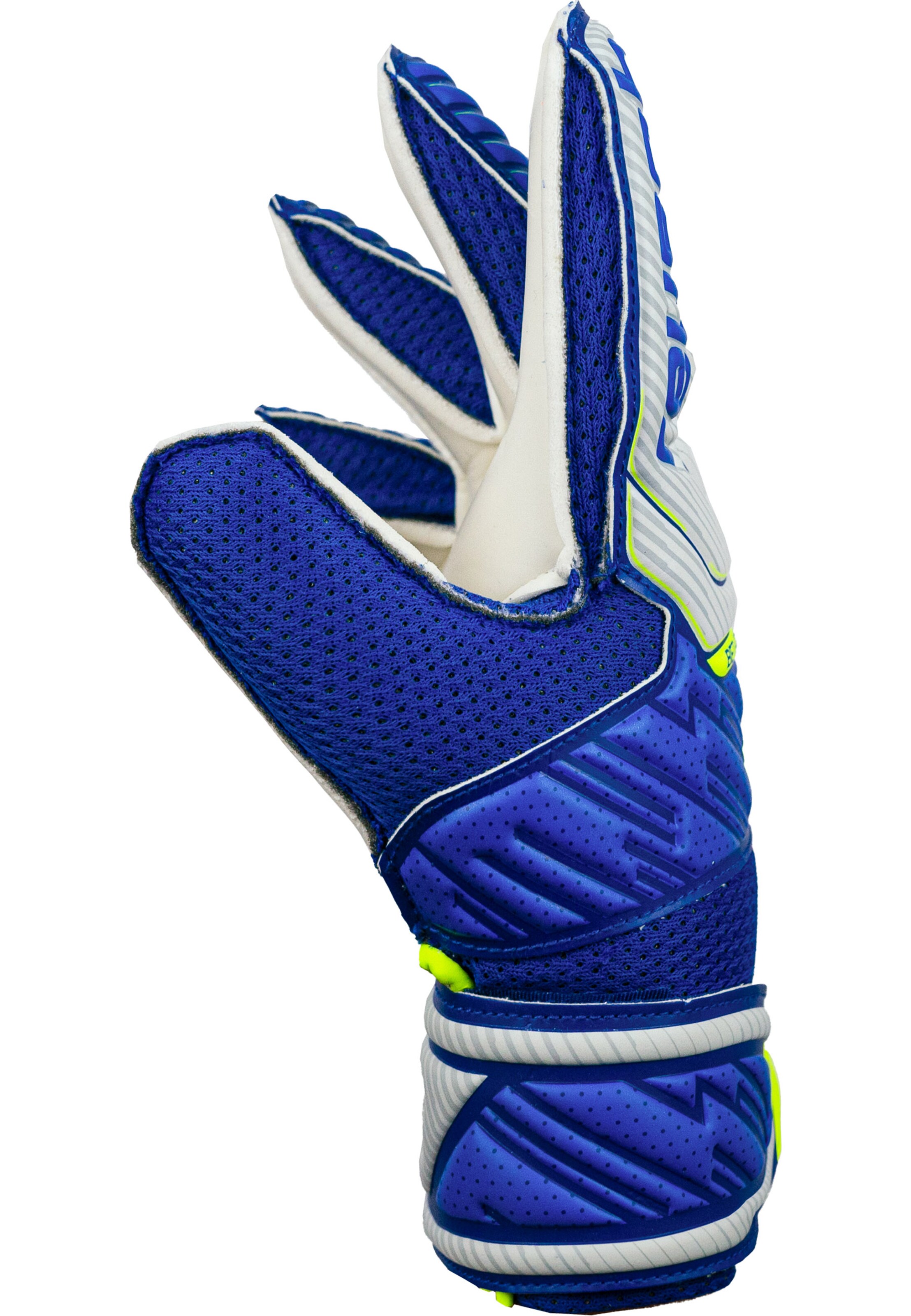 REUSCH Athletic Gloves 'Attrakt Solid Junior' in Blue
