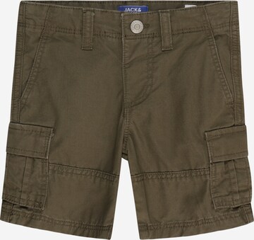 Jack & Jones Junior Loosefit Shorts 'COLE CAMPAIGN' in Grün: predná strana