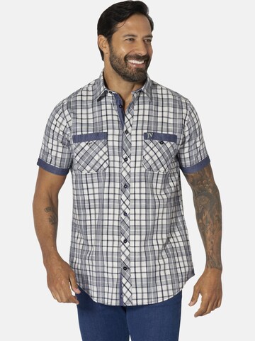 Jan Vanderstorm Comfort Fit Hemd 'Dagson' in Weiß: Vorderseite