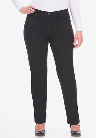 KjBRAND Regular Jeans in Black: front