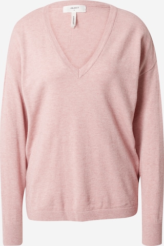 Pull-over 'Thess' OBJECT en rose : devant