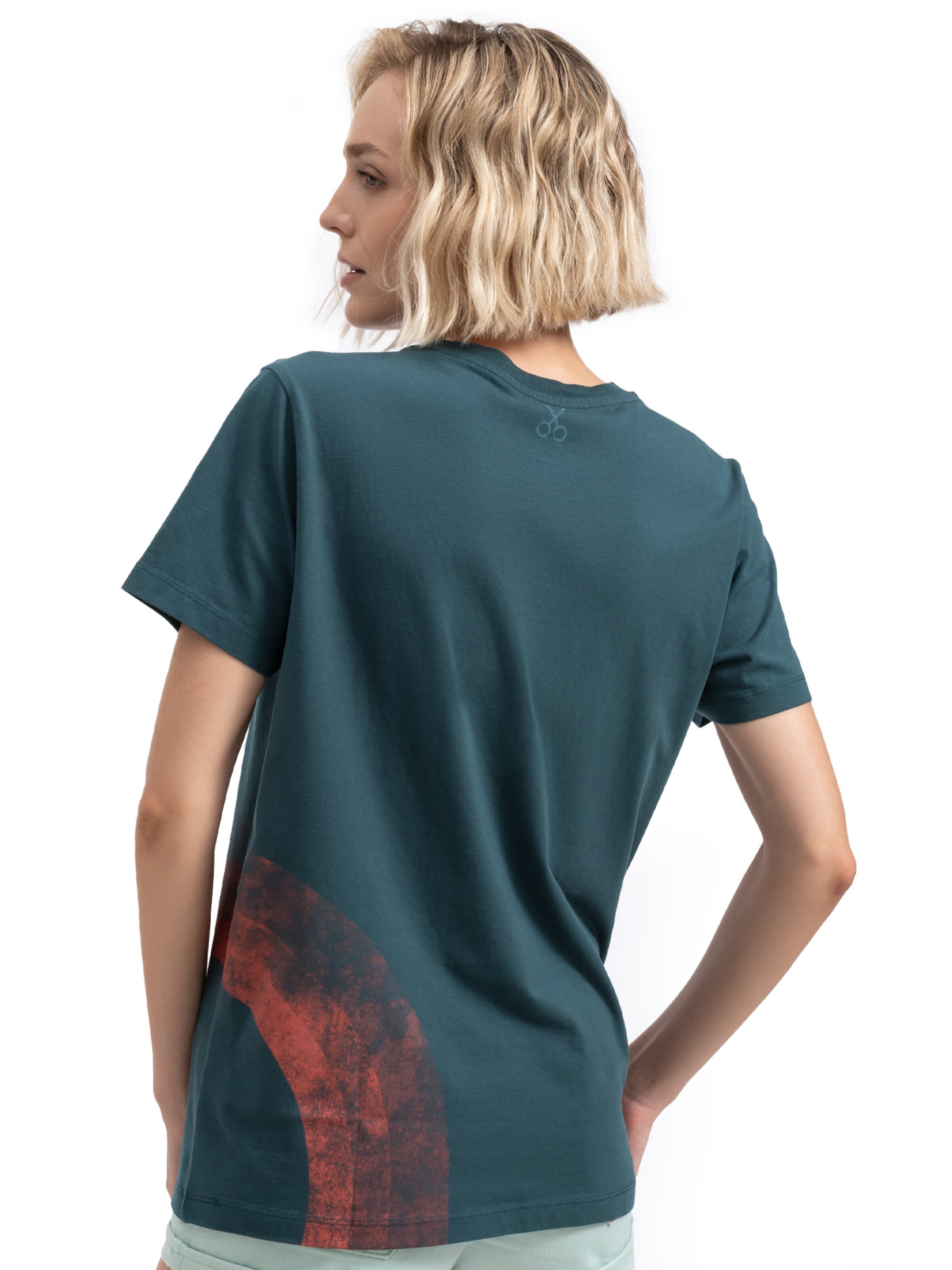 T-Shirt 'Özgür Ruh' Kaft en bleu