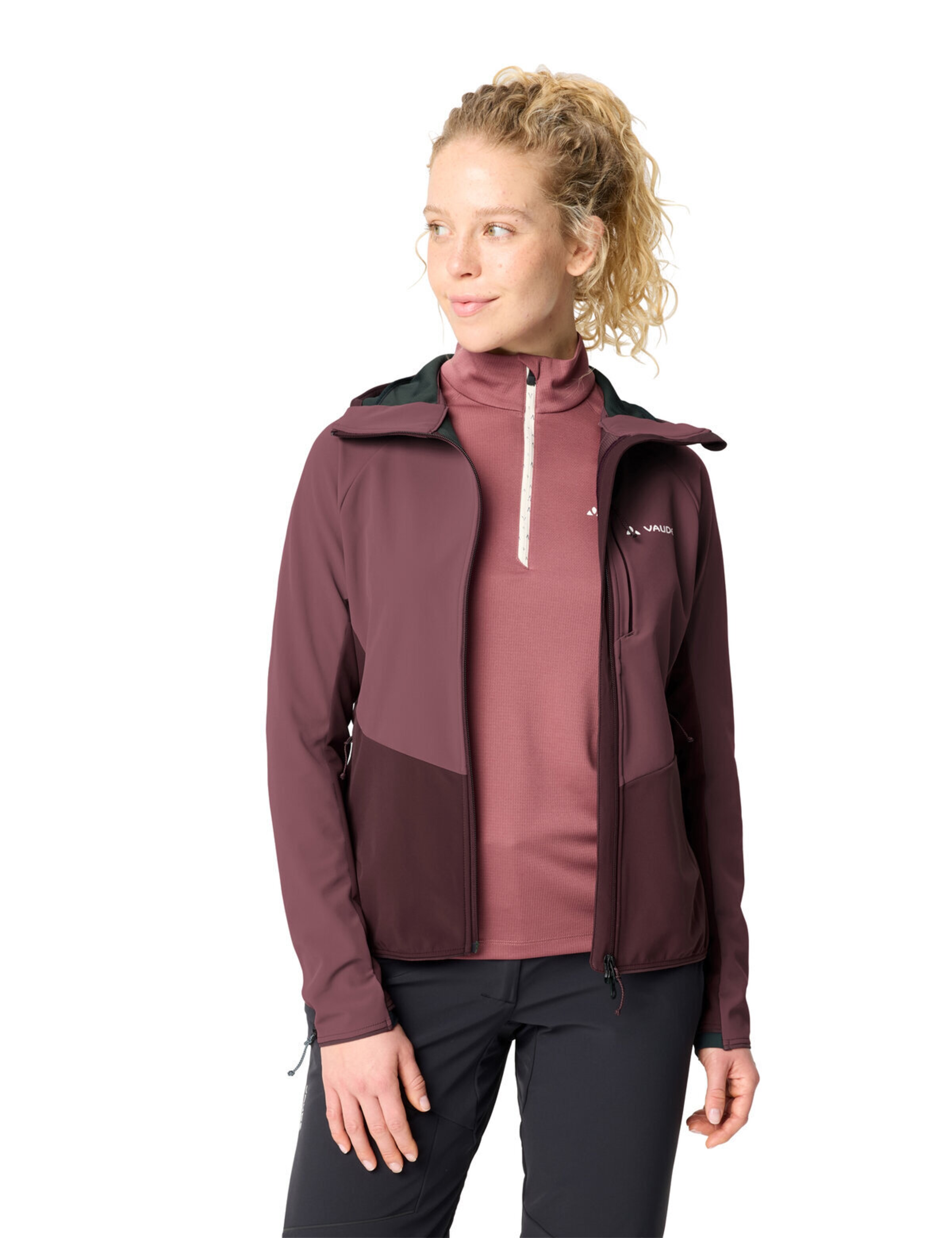 VAUDE Outdoor jacket 'Larice' in Red