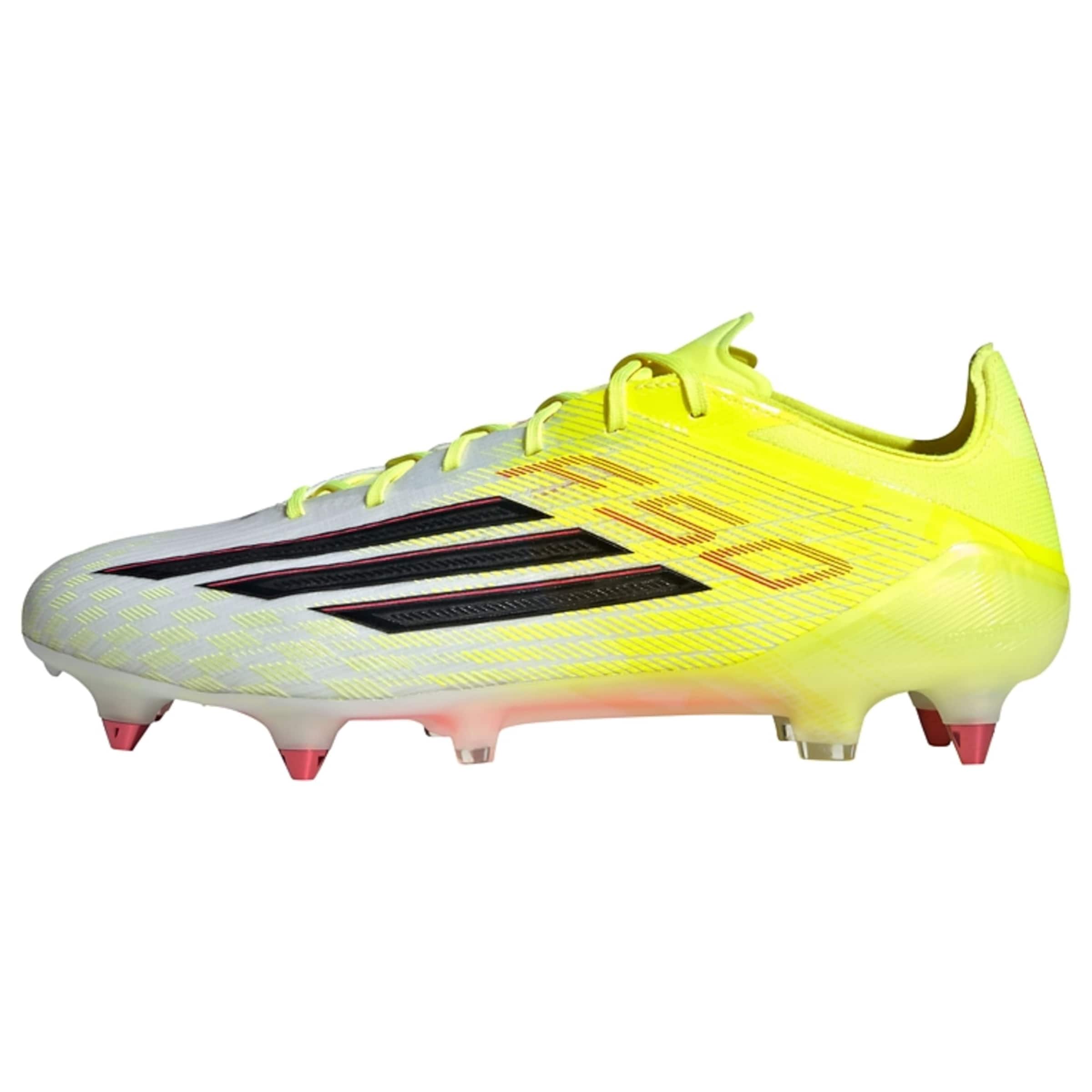 Chaussure de foot 'F50 Elite' ADIDAS PERFORMANCE en jaune : devant