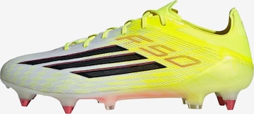Chaussure de foot 'F50 Elite' ADIDAS PERFORMANCE en jaune : devant