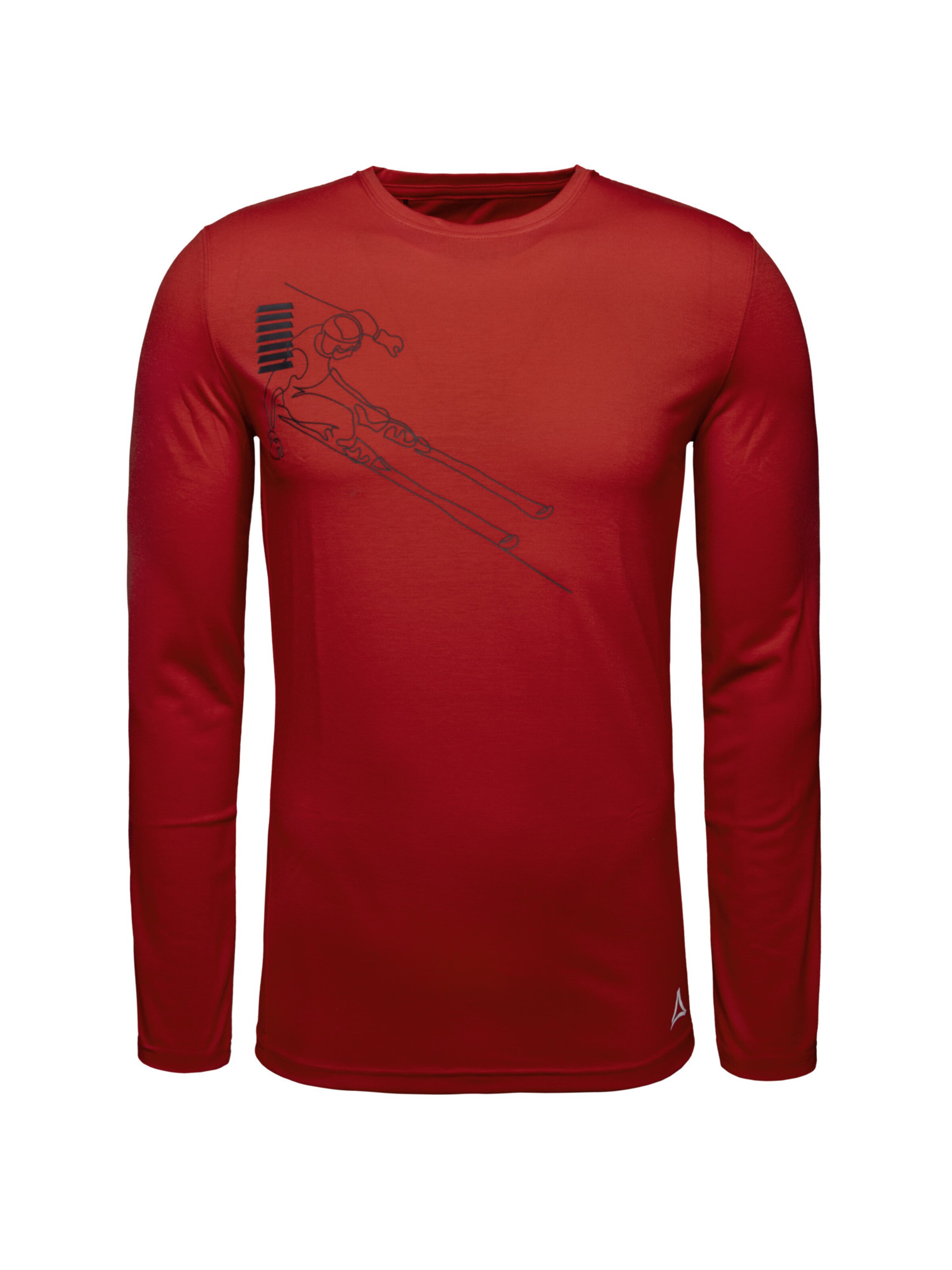 T-Shirt fonctionnel 'Hasliberg' Schöffel en rouge : devant