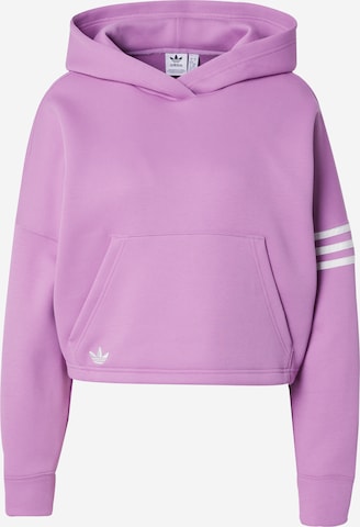 purpurinė ADIDAS ORIGINALS Megztinis be užsegimo 'Neucl': priekis