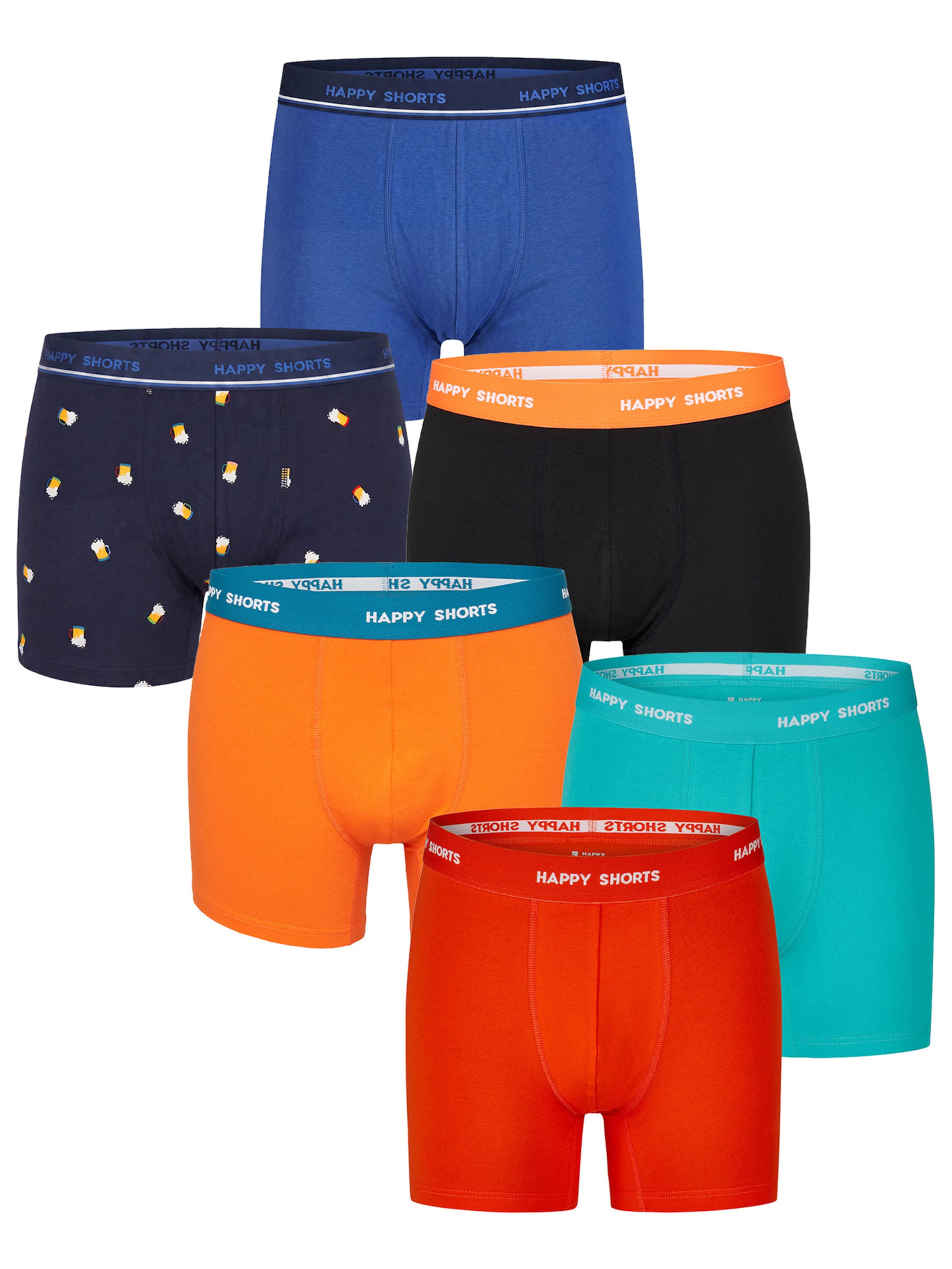 Happy Shorts - Boxers ' Colourful Jersey Set ' em mistura de cores: frente