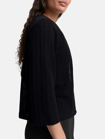 Cardigan TOM TAILOR en noir