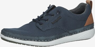 bugatti Athletic Lace-Up Shoes 'Marz' in Blue: front