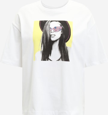 T-shirt 'HALIA' Only Tall en blanc : devant