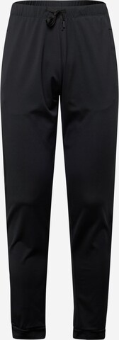 Effilé Pantalon de sport DUNLOP en noir : devant