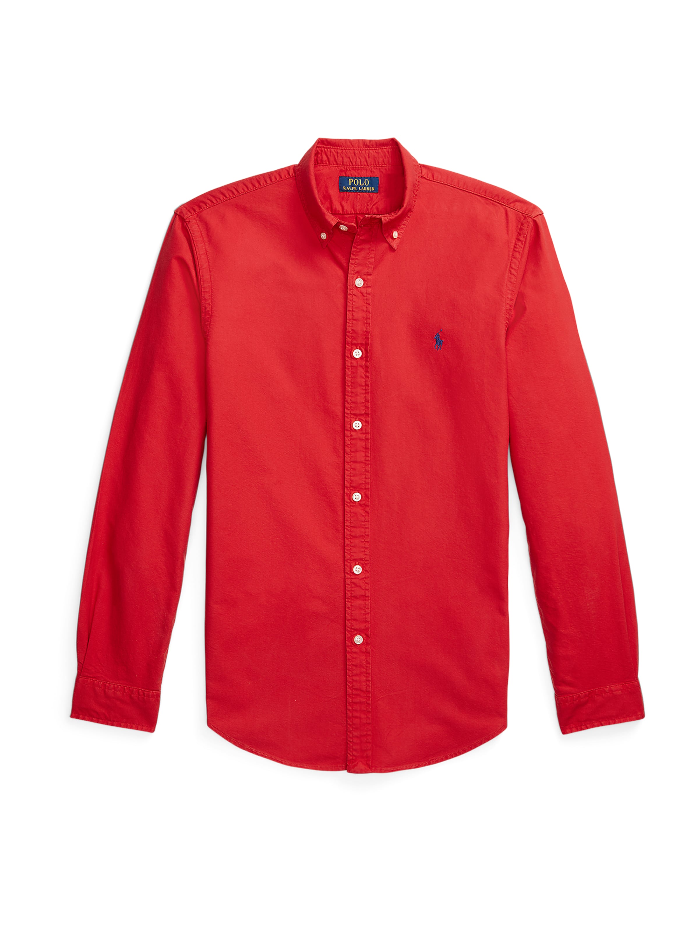 Polo Ralph Lauren Slim fit Button Up Shirt in Red: front